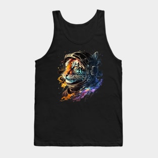 space tiger Tank Top